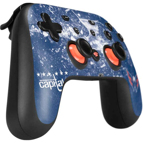 NHL Washington Capitals Frozen Google Stadia Controller Skin