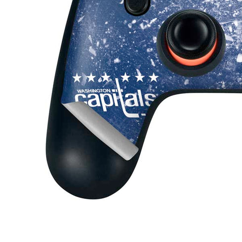 NHL Washington Capitals Frozen Google Stadia Controller Skin