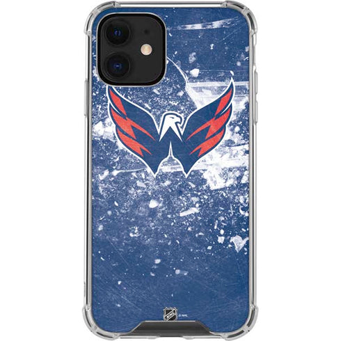 NHL Washington Capitals Frozen iPhone 12 Mini Clear Case