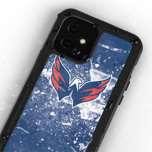 NHL Washington Capitals Frozen iPhone 12 Mini Waterproof Case