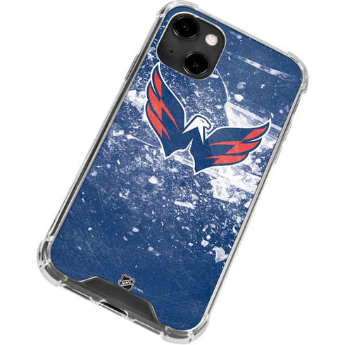 NHL Washington Capitals Frozen iPhone 13 Clear Case