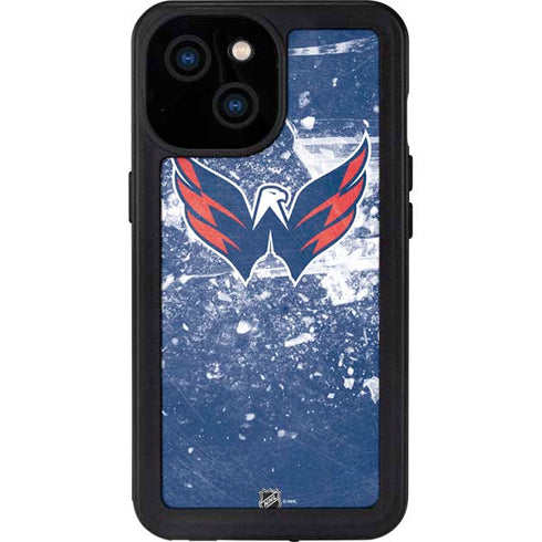 NHL Washington Capitals Frozen iPhone 13 Mini Waterproof Case
