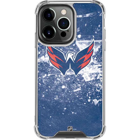 NHL Washington Capitals Frozen iPhone 13 Pro Clear Case