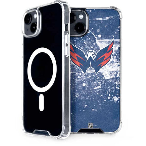 NHL Washington Capitals Frozen iPhone 15 Plus MagSafe Case