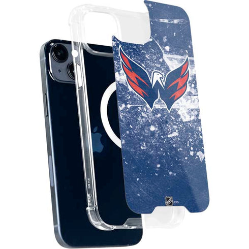 NHL Washington Capitals Frozen iPhone 15 Plus MagSafe Case
