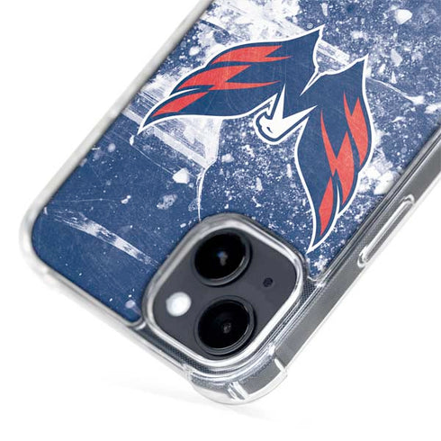 NHL Washington Capitals Frozen iPhone 15 Plus MagSafe Case
