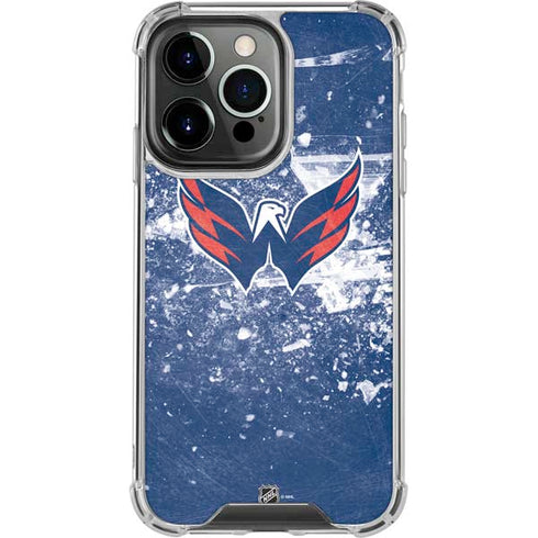 NHL Washington Capitals Frozen iPhone 14 Pro Clear Case