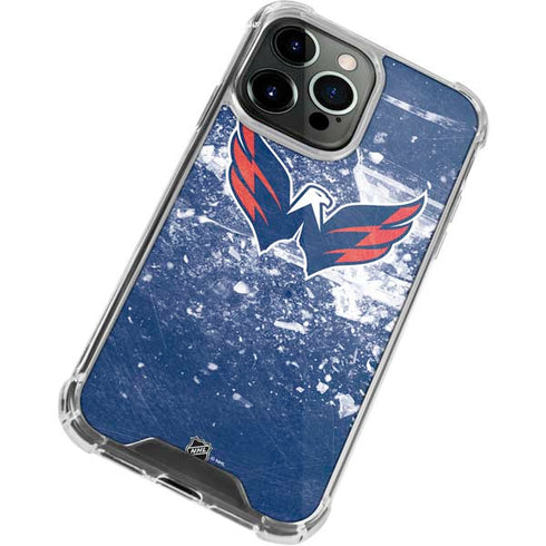 NHL Washington Capitals Frozen iPhone 15 Pro Max Clear Case