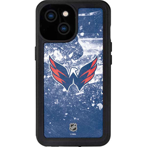NHL Washington Capitals Frozen iPhone 15 Waterproof Case