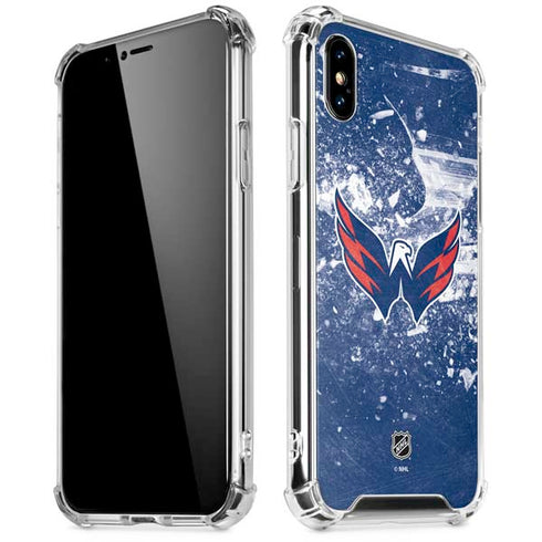 NHL Washington Capitals Frozen iPhone XS Max Clear Case