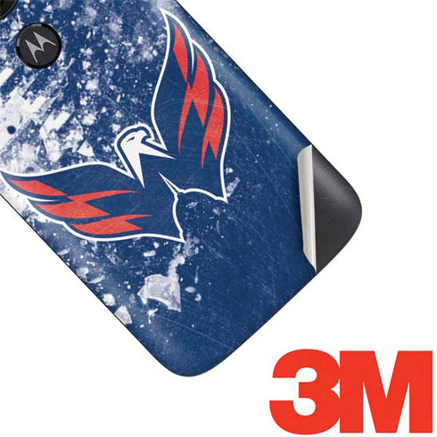 NHL Washington Capitals Frozen Moto E5 Play Skin