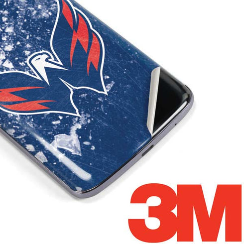 NHL Washington Capitals Frozen Moto E5 Plus Skin