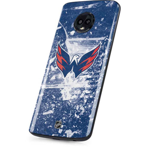 NHL Washington Capitals Frozen Moto G6 Skin