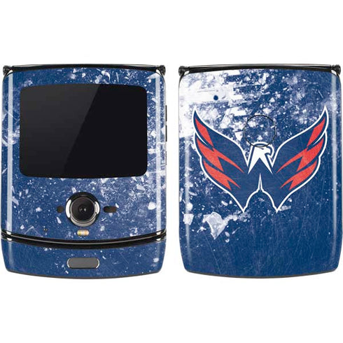 NHL Washington Capitals Frozen Motorola RAZR Skin