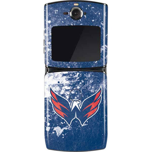 NHL Washington Capitals Frozen Motorola RAZR Skin