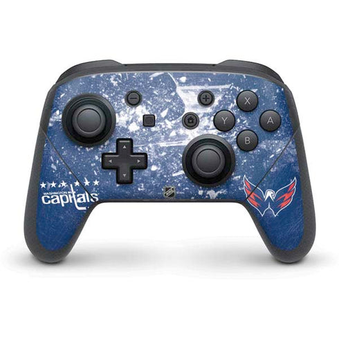 NHL Washington Capitals Frozen Nintendo Switch Pro Controller Skin