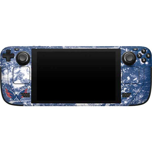 NHL Washington Capitals Frozen Steam Deck Handheld Gaming Computer Skin