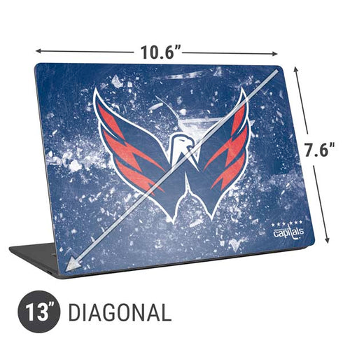 NHL Washington Capitals Frozen Universal Laptop 13in (10.6 x 7.6in) Skin