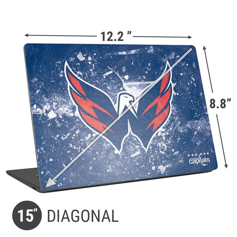 NHL Washington Capitals Frozen Universal Laptop 15in (12.2 x 8.8in) Skin