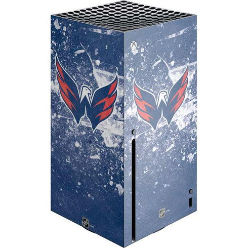 NHL Washington Capitals Frozen Xbox Series X Console Skin