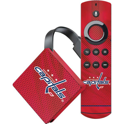 NHL Washington Capitals Home Jersey Amazon Fire TV Skin