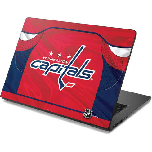 NHL Washington Capitals Home Jersey Dell Chromebook Skin