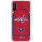 NHL Washington Capitals Home Jersey Galaxy A10e Clear Case