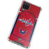 NHL Washington Capitals Home Jersey Galaxy A12 Clear Case