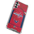 NHL Washington Capitals Home Jersey Galaxy A13 5G Clear Case