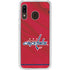 NHL Washington Capitals Home Jersey Galaxy A20 Clear Case