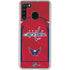 NHL Washington Capitals Home Jersey Galaxy A21 Clear Case