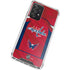 NHL Washington Capitals Home Jersey Galaxy A52 5G Clear Case