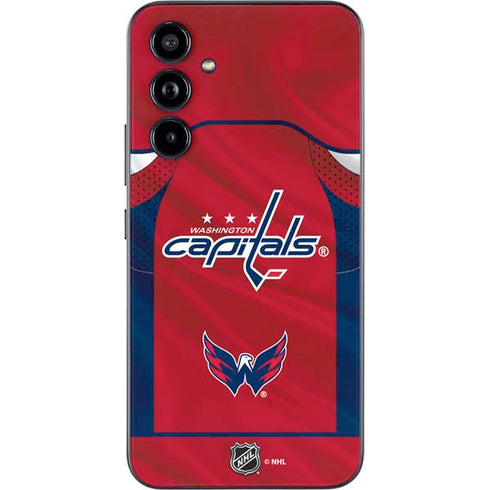 NHL Washington Capitals Home Jersey Galaxy A54 5G Skin