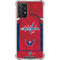 NHL Washington Capitals Home Jersey Galaxy A72 5G Clear Case