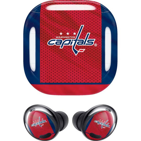 NHL Washington Capitals Home Jersey Galaxy Buds Pro Skin