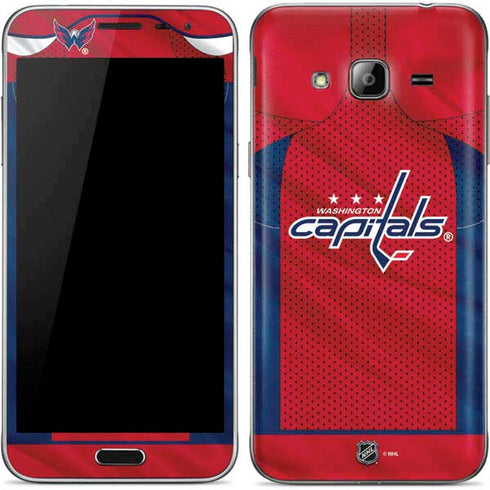 NHL Washington Capitals Home Jersey Galaxy J3 Skin