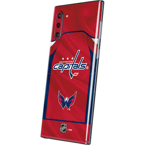 NHL Washington Capitals Home Jersey Galaxy Note 10 Skin