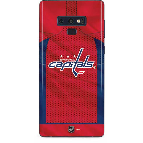 NHL Washington Capitals Home Jersey Galaxy Note 9 Skin