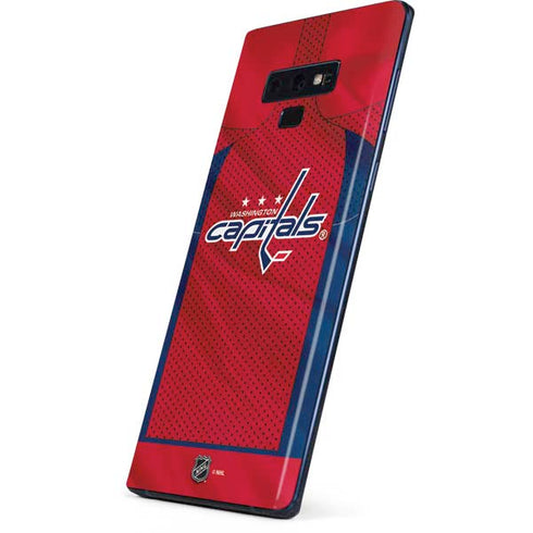 NHL Washington Capitals Home Jersey Galaxy Note 9 Skin
