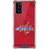 NHL Washington Capitals Home Jersey Galaxy Note20 5G Clear Case
