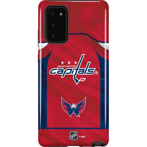 NHL Washington Capitals Home Jersey Galaxy Note20 5G Pro Case