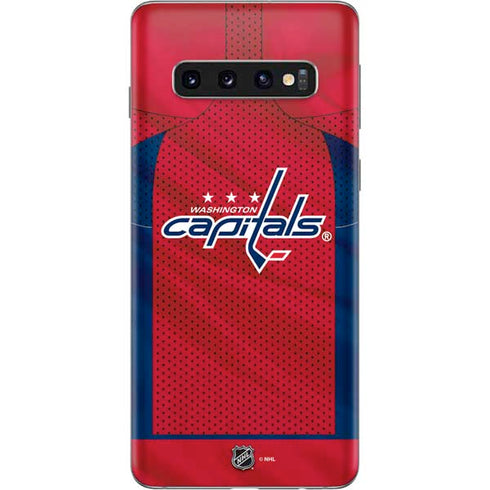 NHL Washington Capitals Home Jersey Galaxy S10 Skin