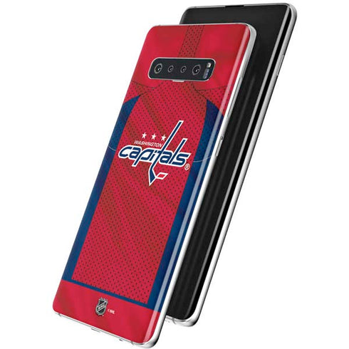 NHL Washington Capitals Home Jersey Galaxy S10 Skin