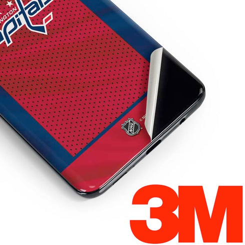 NHL Washington Capitals Home Jersey Galaxy S10e Skin