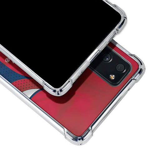 NHL Washington Capitals Home Jersey Galaxy S20 FE Clear Case