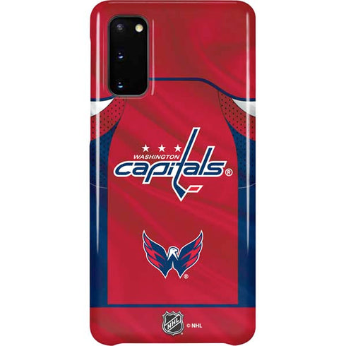 NHL Washington Capitals Home Jersey Galaxy S20 Lite Case