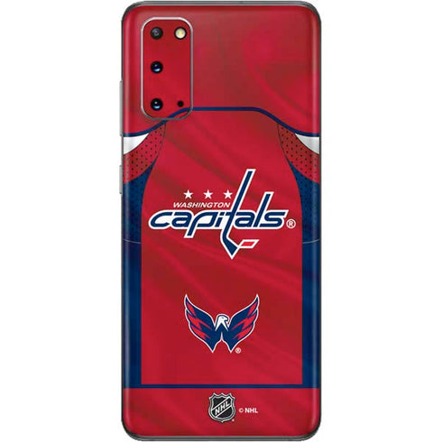 NHL Washington Capitals Home Jersey Galaxy S20 Skin