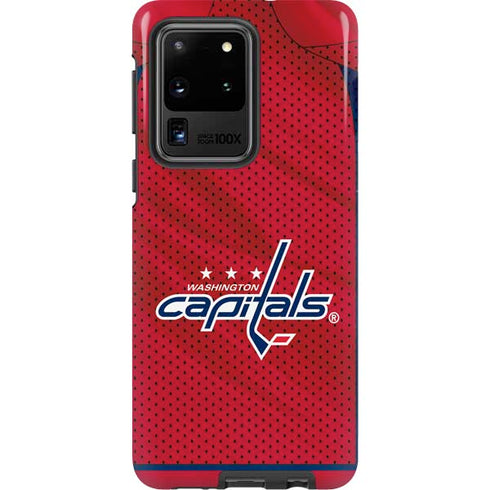 NHL Washington Capitals Home Jersey Galaxy S20 Ultra 5G Pro Case