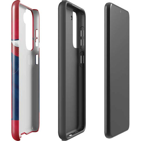 NHL Washington Capitals Home Jersey Galaxy S21 FE Pro Case