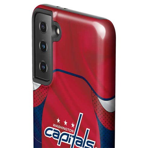 NHL Washington Capitals Home Jersey Galaxy S21 Plus 5G Pro Case